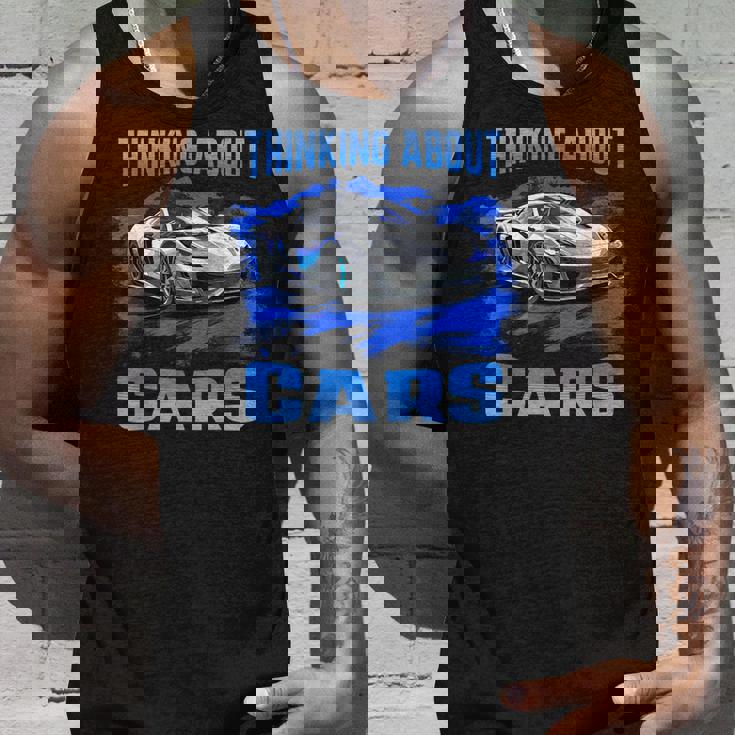 Thinking About Cars スー スポーツカー エキゾチック コンセプト ボーイズ タンクトップ 彼への贈り物