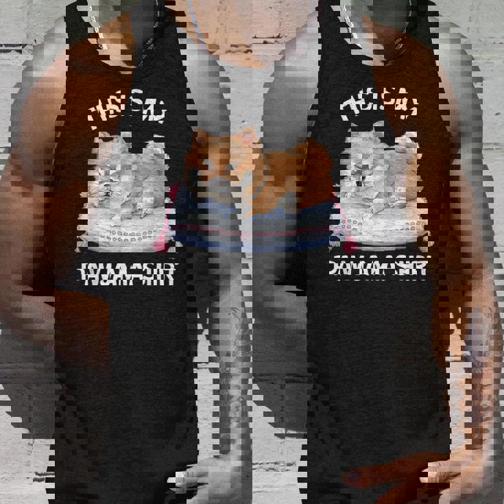 This Is My Pawjama Pomeranian 公式犬用昼寝 タンクトップ 彼への贈り物