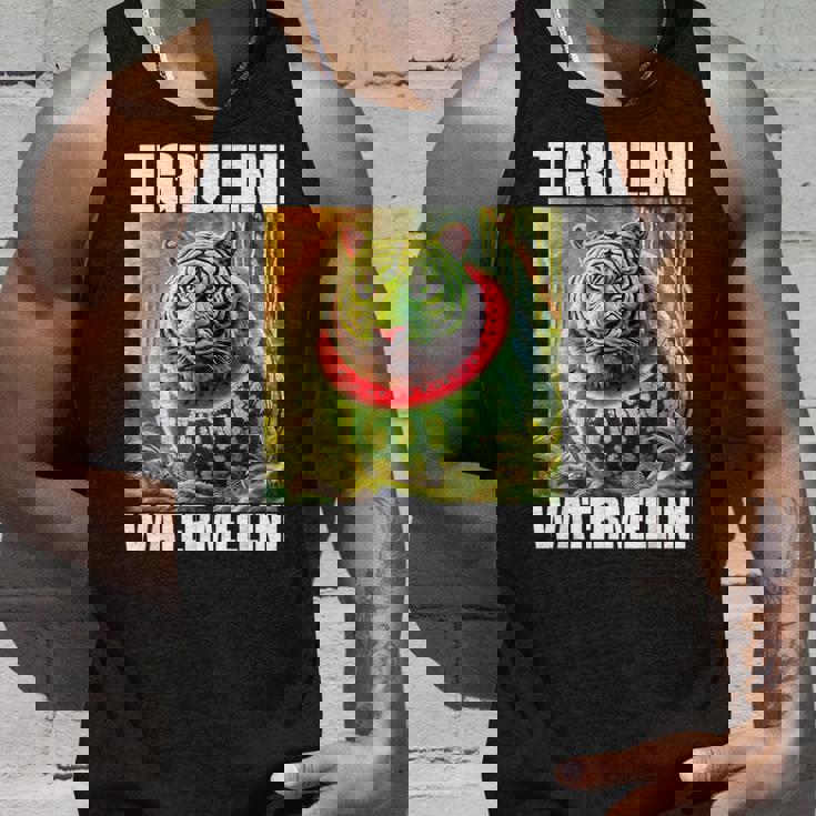 Tigrullini Watermellini イタリアンブレインロットミーム タンクトップ 彼への贈り物