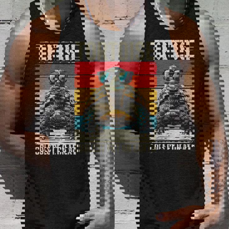 Tortoise 地球上で最もクールなペット、面白いカメ タンクトップ 彼への贈り物