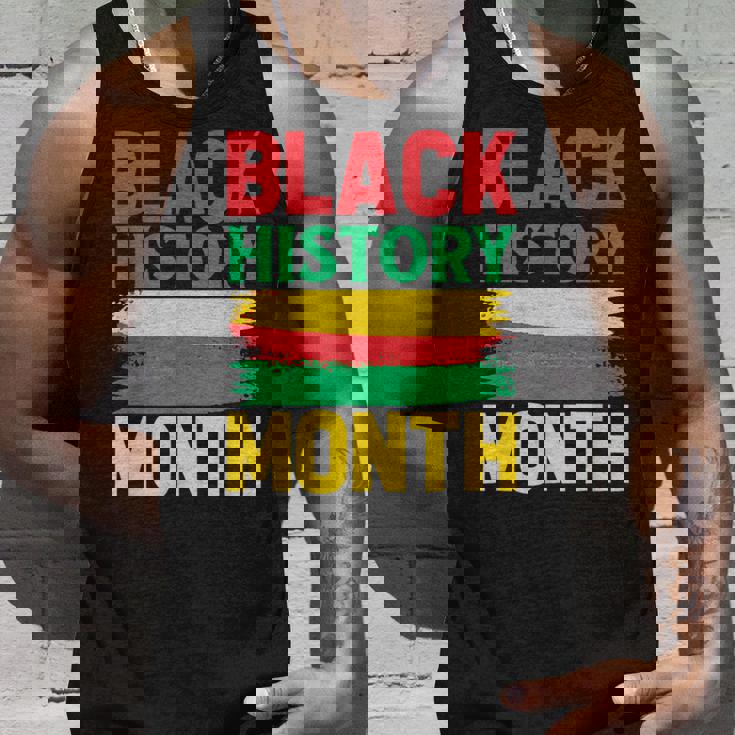 History Month ペイントブラシ ジューンティーンス ブラックヒストリー タンクトップ 彼への贈り物