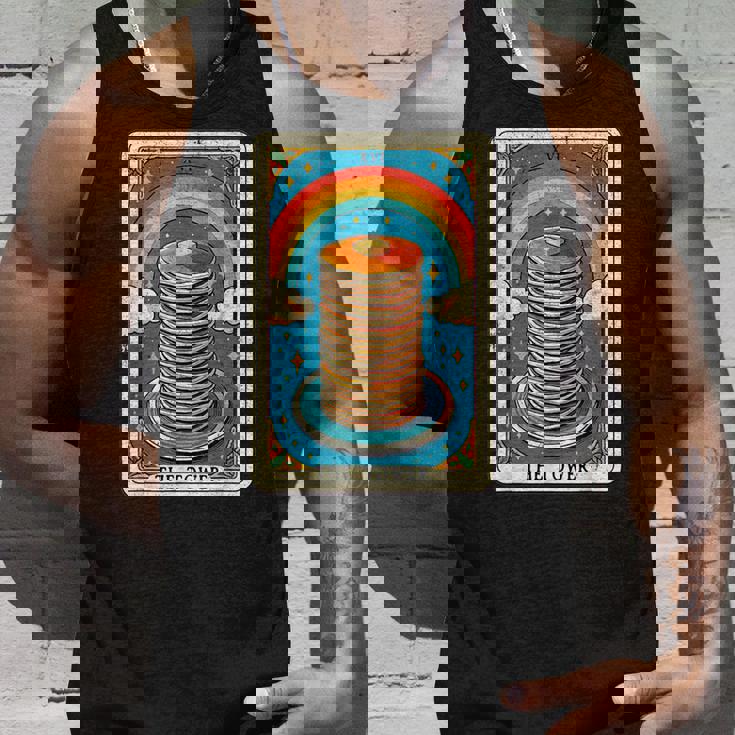 The Tower タロットカード パンケーキタワー 朝食愛好家 タンクトップ 彼への贈り物