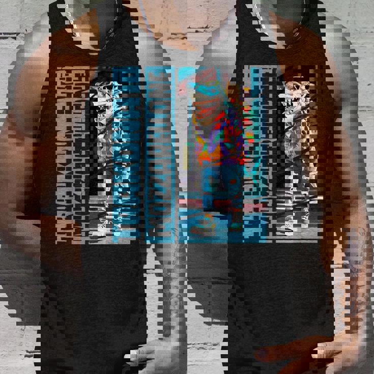 Trakonato Mozzarellone ブレインレッドトララサメ 面白い タンクトップ 彼への贈り物