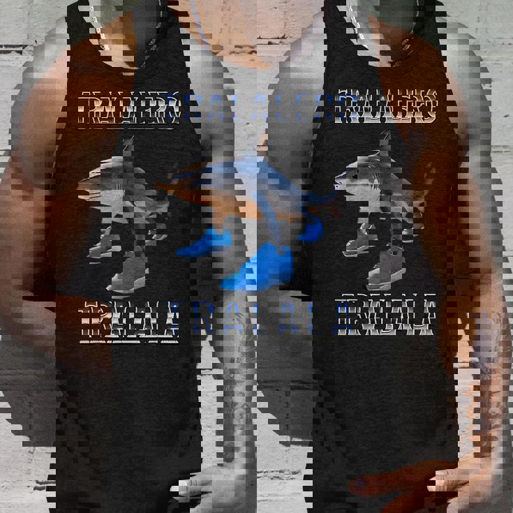 Tralalero Tralala イタリアンブレインレッドミーム タンクトップ 彼への贈り物