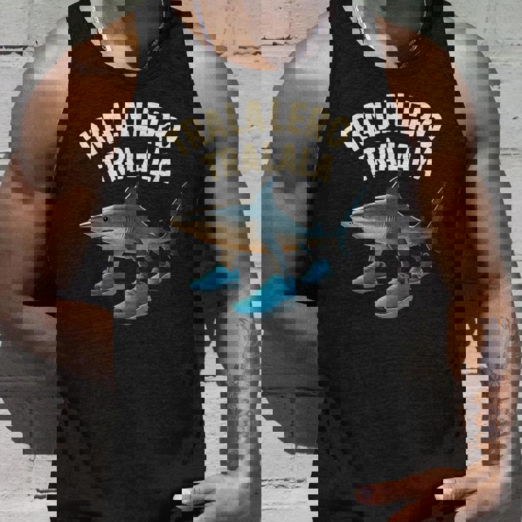 Tralalero Tralala イタリアンブレインロットミーム タンクトップ 彼への贈り物