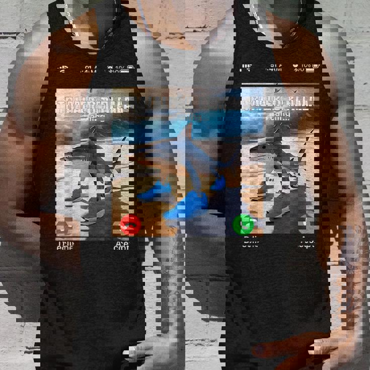 Tralalero Tralala イタリアンブレインロットミーム 電話ミーム タンクトップ 彼への贈り物