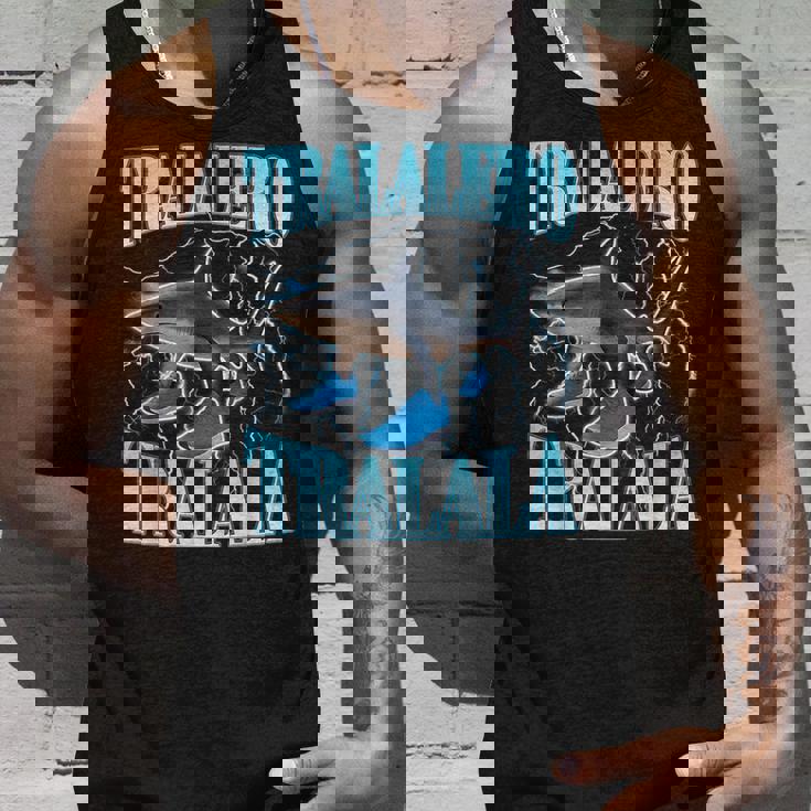 Tralalero Tralala 面白い イタリアン ブレイン ミーム ボーイズ キッズ タンクトップ 彼への贈り物