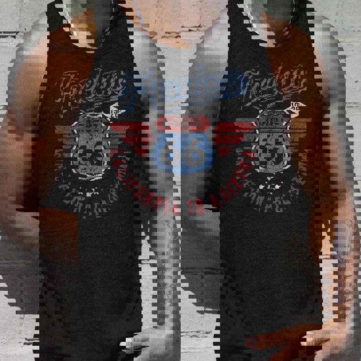 Trendy Route 66 Freedom California To Arizona 1926 タンクトップ 彼への贈り物