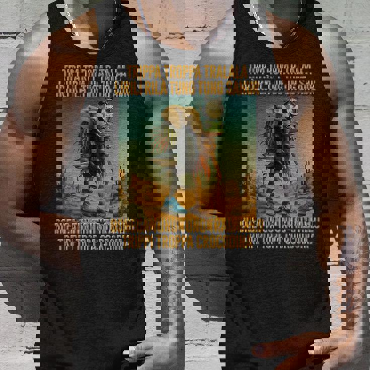 Trippa Troppa Tralala Ai モンスター イタリアン ブレイン ロート キッズ ボーイズ タンクトップ 彼への贈り物