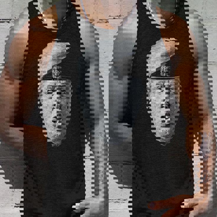 Trump Brain Anti-Trump タンクトップ 彼への贈り物