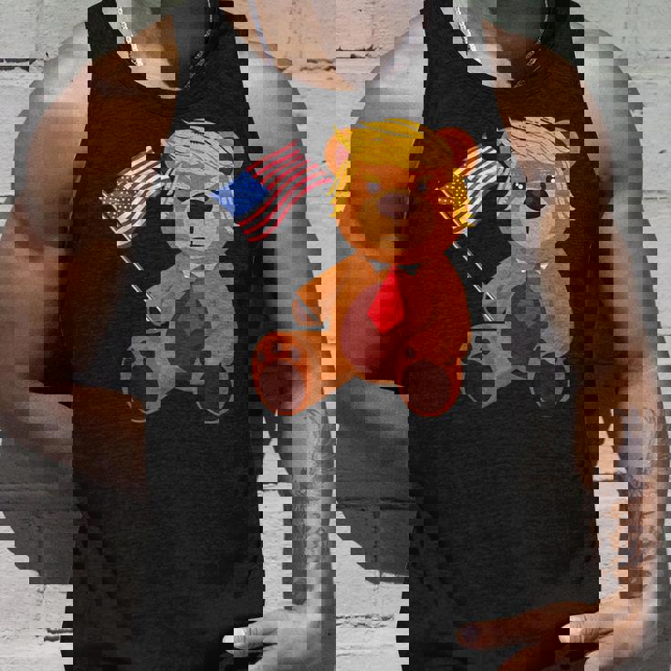 Trumpy Bear Trump 24 トランプ大統領選挙 2024 タンクトップ 彼への贈り物