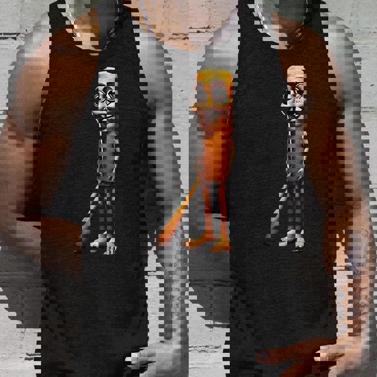 Tung Tung Tungahur-イタリアのブレインロットミーム タンクトップ 彼への贈り物