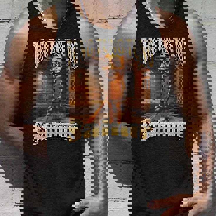 Tung Tungahur 面白いイタリアンブレインロットミームグラフィック タンクトップ 彼への贈り物