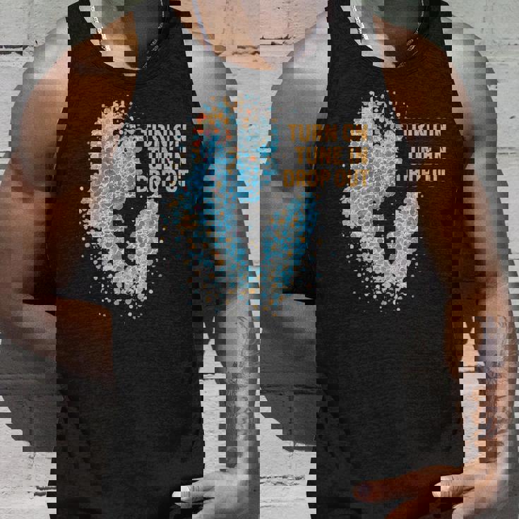 Turn On Tune In Drop Out ターンオン チューンイン ドロップアウト タンクトップ 彼への贈り物