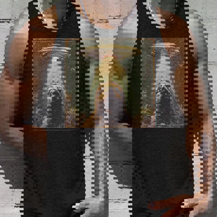 Ufo と面白いナマケモノのセルフィー、面白いナマケモノ タンクトップ 彼への贈り物