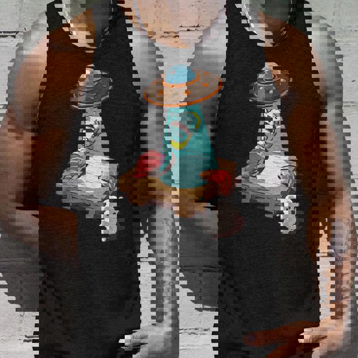 Ufo にさらわれる 寿司 すし たまご サーモン まぐろ タンクトップ 彼への贈り物