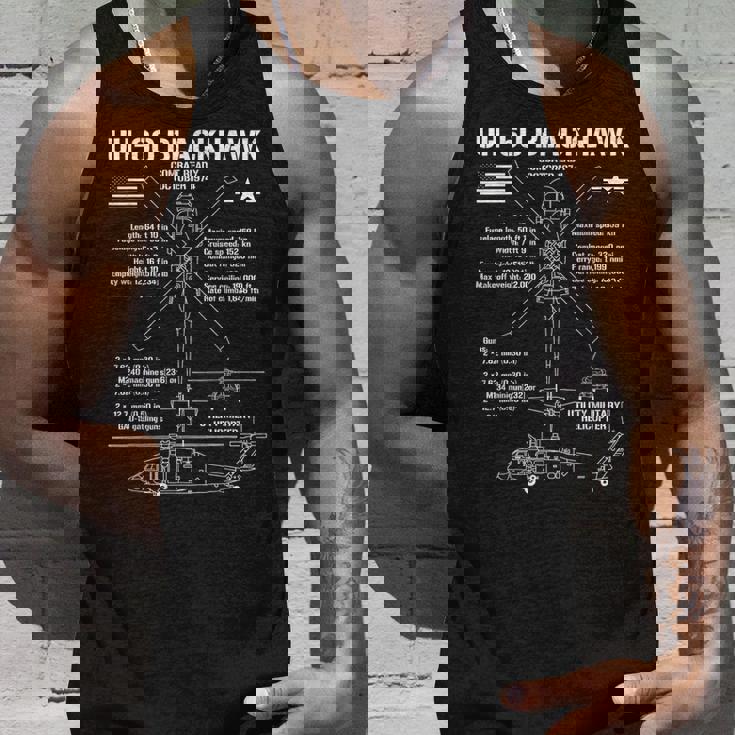 Uh-60 ブラックホーク 攻撃 ヘリコプター スペック ミリタリー ヘロ Uh60 タンクトップ 彼への贈り物