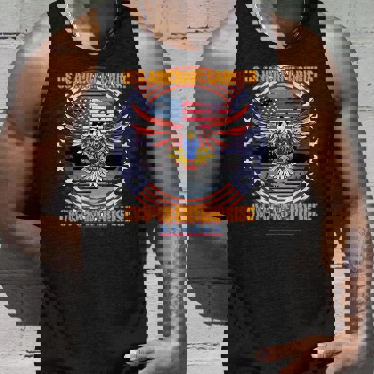 Uss Cvn-65 エンタープライズ、飛行機、航空 タンクトップ 彼への贈り物