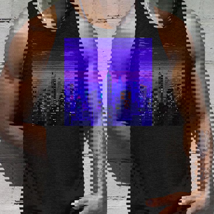 Vaporwave レトロゲーミングピクセルアート タンクトップ 彼への贈り物