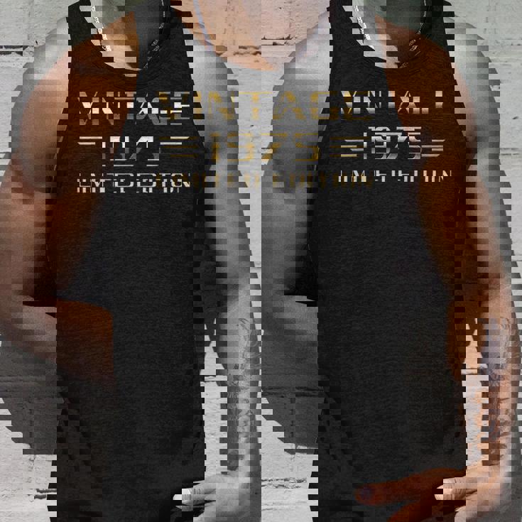 Vintage 1975 50歳の誕生日 クラシックカー タンクトップ 彼への贈り物