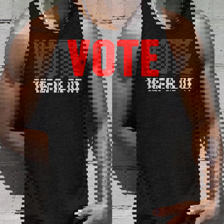 Vote Them All Out 投票 タンクトップ 彼への贈り物
