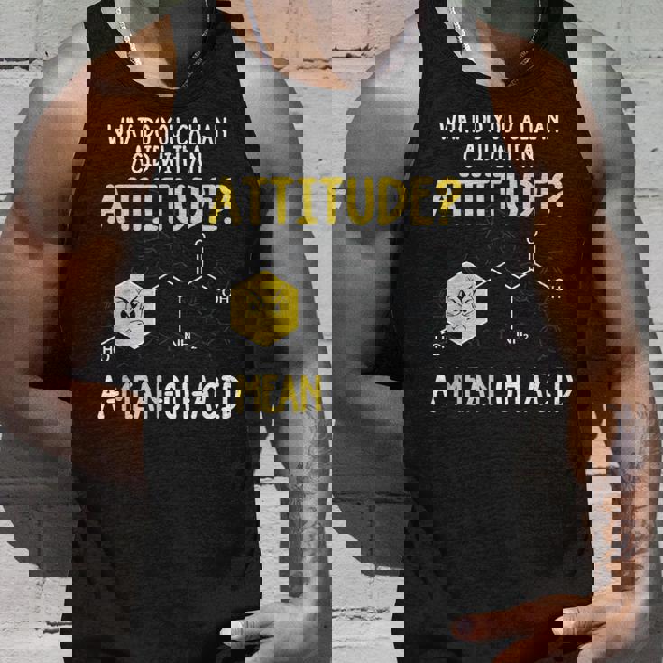 What Do You Call An Acid With An Attitude Problem タンクトップ 彼への贈り物