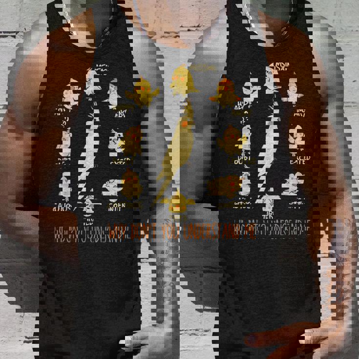 Why Don't You Understand Me オカメインコ タンクトップ 彼への贈り物