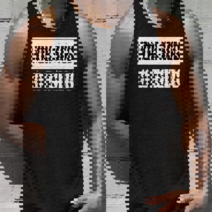 Workucks Go Fishing タンクトップ 彼への贈り物