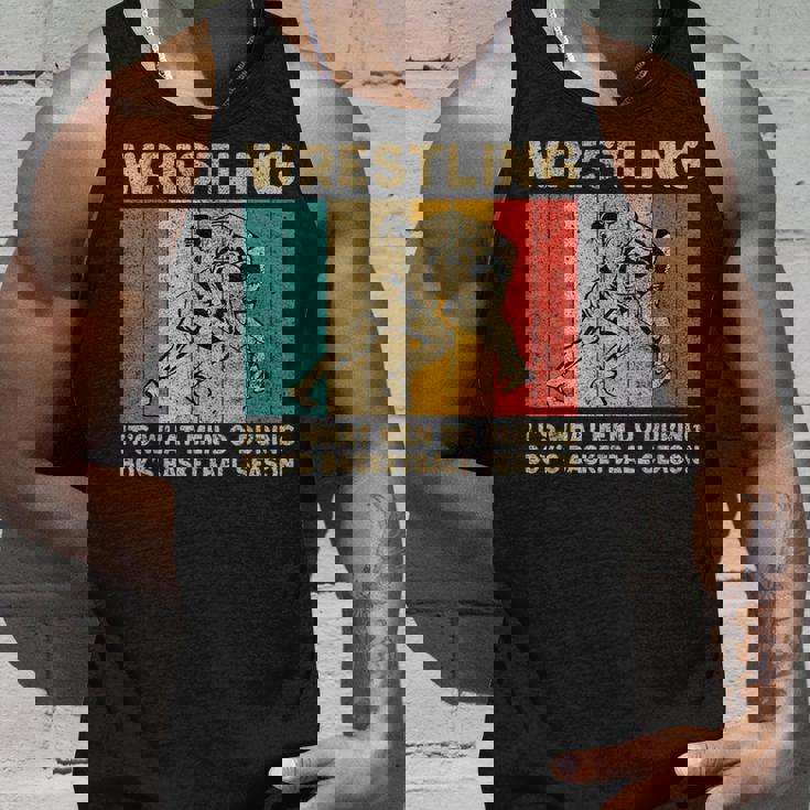 Wrestling It's What Do ビンテージレスリングレスラー タンクトップ 彼への贈り物