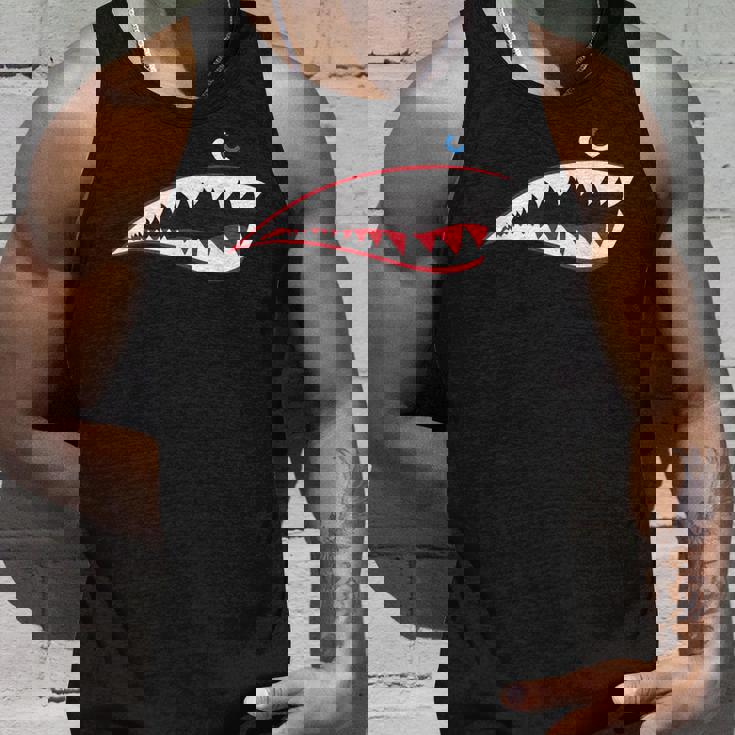 Ww2 ノーズアート第二次世界大戦退役機シャークノーズアート タンクトップ 彼への贈り物