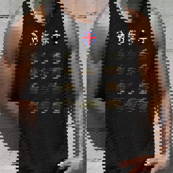 Ww2 戦車 シャーマン ヘルキャット パンツァー タイガー パンサー タンクファン用 タンクトップ 彼への贈り物