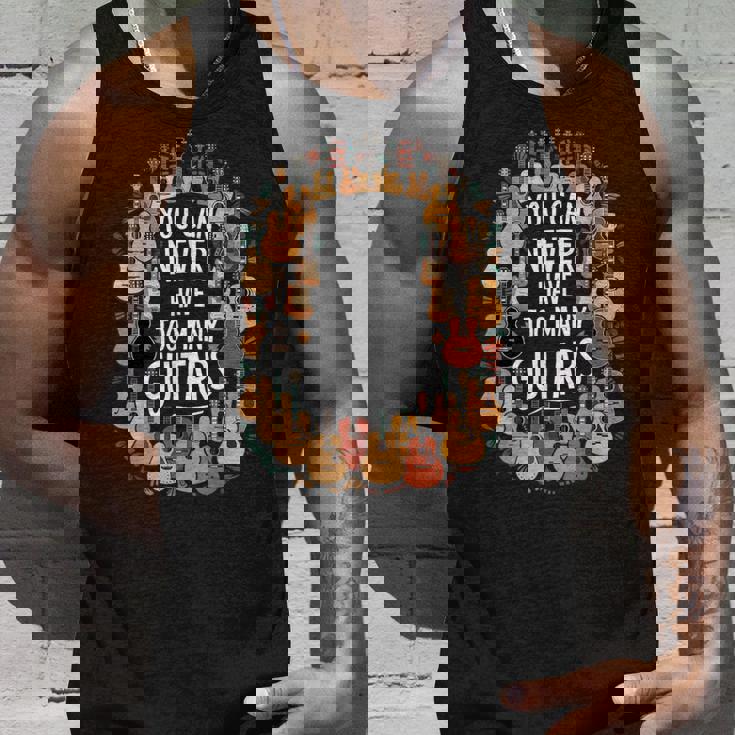 You Can Never Have Too Many Guitars Musician タンクトップ 彼への贈り物