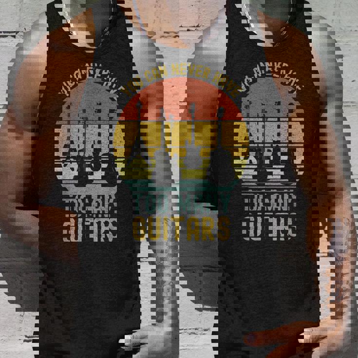 You Can Never Have Too Many Guitars シャツ ミュージック 面白い タンクトップ 彼への贈り物