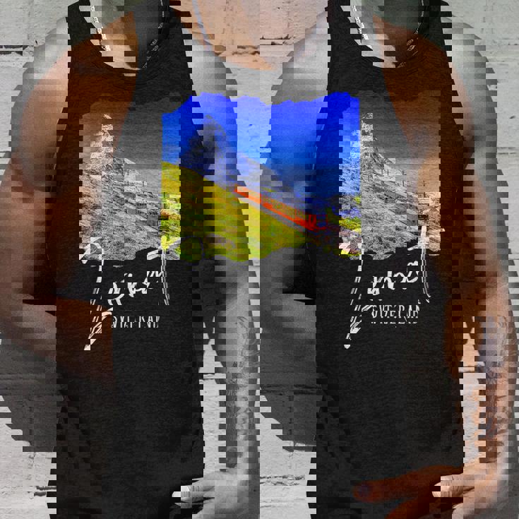 Zermatt お土産 マッターホルン ツェルマット タンクトップ 彼への贈り物