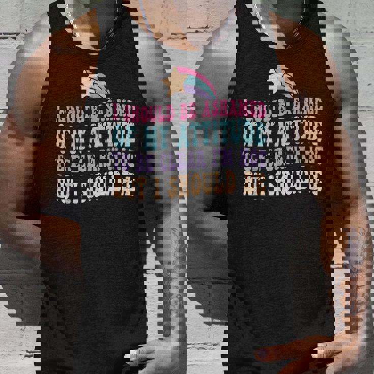 「私がそうでないはずだ、はっきりする」という態度を恥じています。 タンクトップ 彼への贈り物