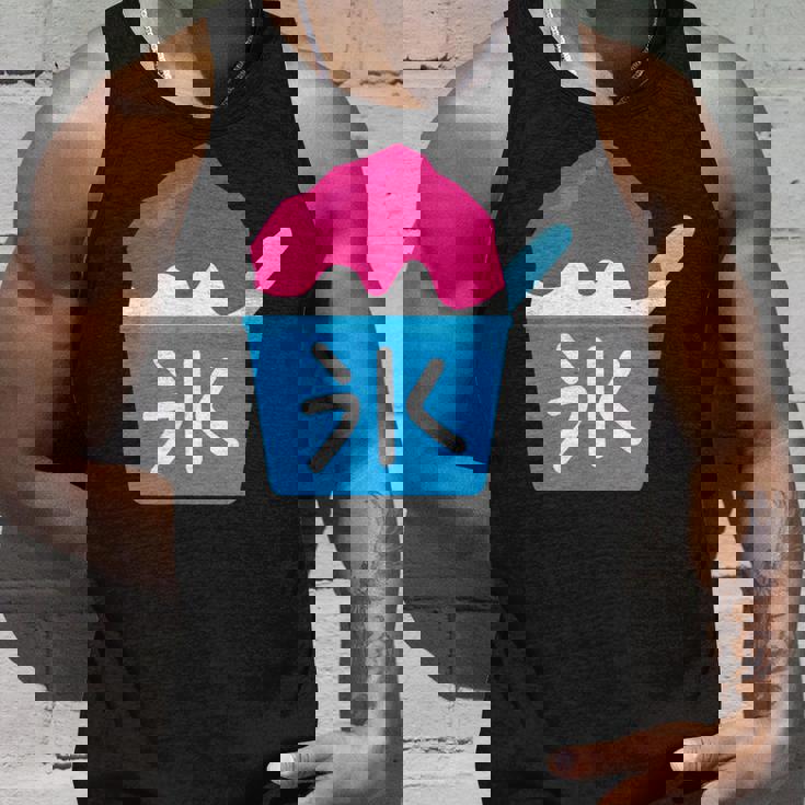 【かき氷】お祭り かきごおり 食べ物 夏服 可愛い 面白い おもしろ シンプル ウケ狙い メンズ キッズ レディース タンクトップ 彼への贈り物