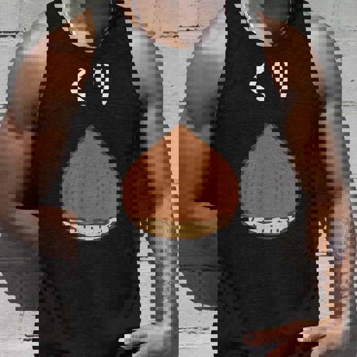 【くり】栗 可愛い おもしろ 面白い 秋 旬 食べ物 ネタ ウケ狙い かわいい 食品 ユニーク ウケる 和菓子 カワイイ タンクトップ 彼への贈り物