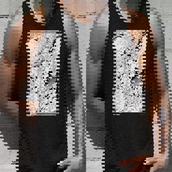 【さくらみこ】『ヤマト神想怪異譚』漫画コマtシャツ（本人セレクト 日本語） タンクトップ 彼への贈り物