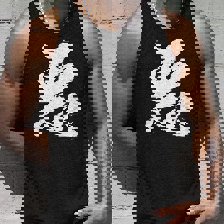 【悪】一文字 漢字 日本語 毛筆 書道 筆文字 言葉 和柄 日本 かっこいい お土産 海外 おもしろ 面白い 文字入り タンクトップ 彼への贈り物