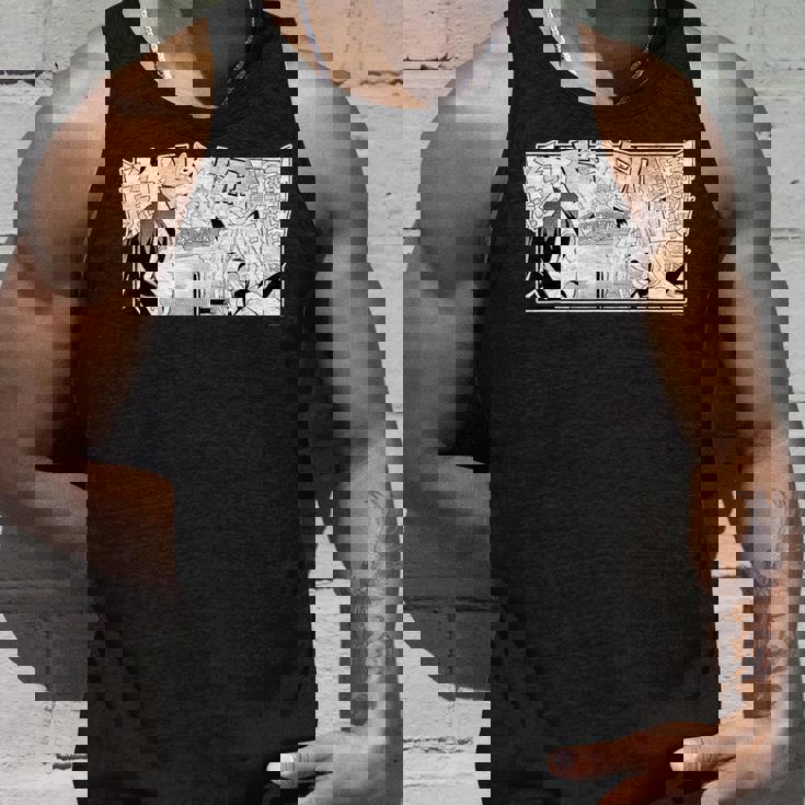 【白上フブキ】『ヤマト神想怪異譚』漫画コマtシャツ（本人セレクト 日本語）黒 タンクトップ 彼への贈り物