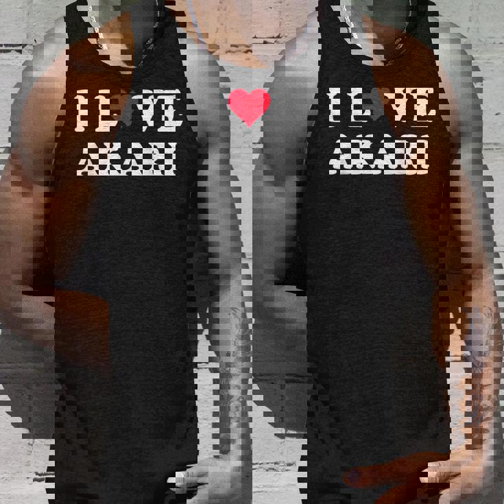 あかり大好き マッチング 彼女&彼氏あかり名前 タンクトップ 彼への贈り物