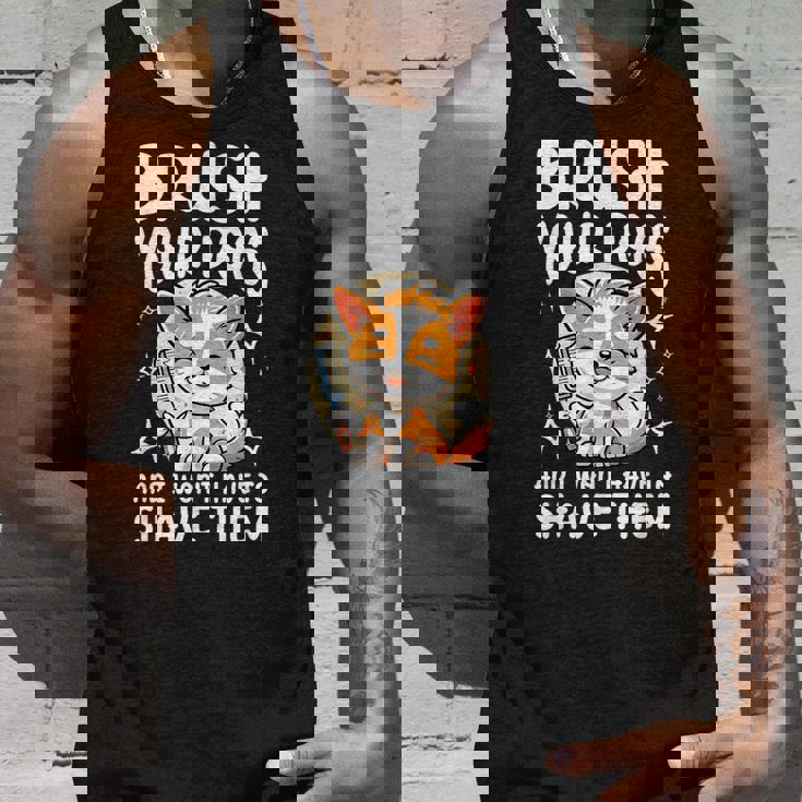 あなたの犬をブラッシングして、私はそれらを剃る必要はありません タンクトップ 彼への贈り物