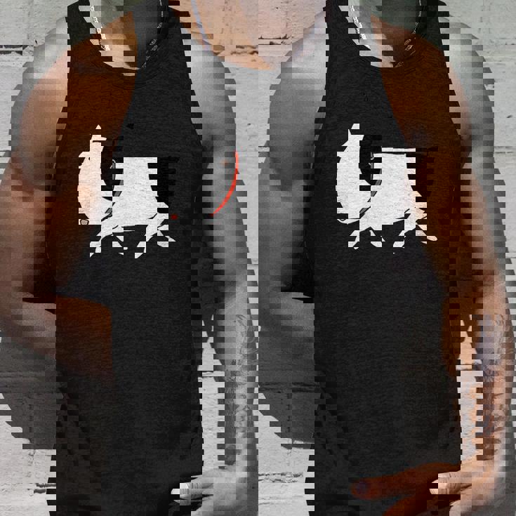 い〜ぬ 白 タンクトップ 彼への贈り物