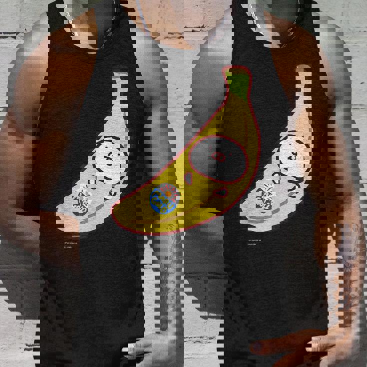 うさまるバナナまる ダークカラー タンクトップ 彼への贈り物