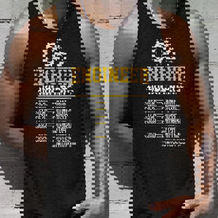 おかしいエンジニア時給工学設計労務レート タンクトップ 彼への贈り物