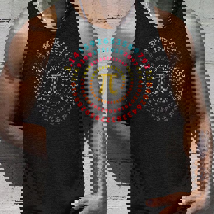 おかしい円周率日スパイラル 314 円周率記号数学教師 タンクトップ 彼への贈り物