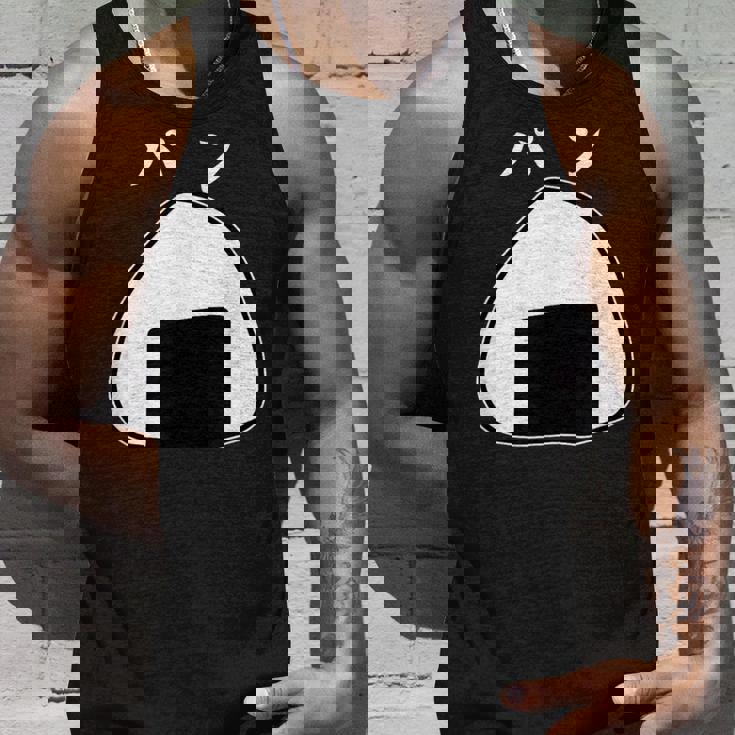 おにぎりパン パンとおにぎり：伝統とモダンの融合 タンクトップ 彼への贈り物