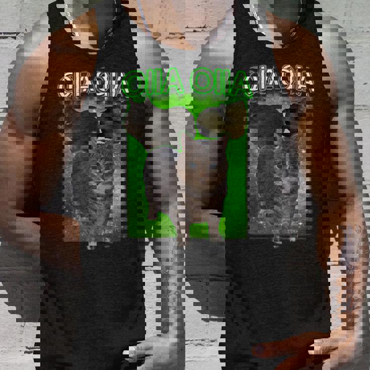 おもしろいいいあ オイア スピニングキャット ミーム おおいいあい 猫 タンクトップ 彼への贈り物