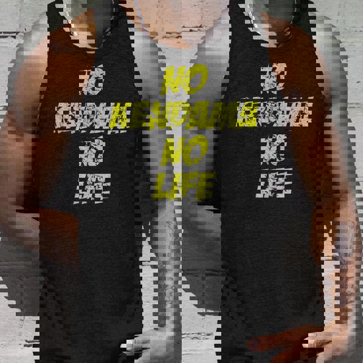 おもしろけん玉 「No Kendama No Life」 タンクトップ 彼への贈り物