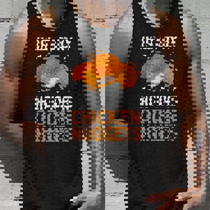 おもしろチキンナゲット メンズ ボーイズ キッズ チキンナゲット愛好家向け タンクトップ 彼への贈り物